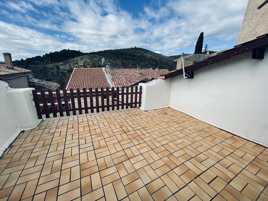 Maison de village avec 2 terrasses + cave