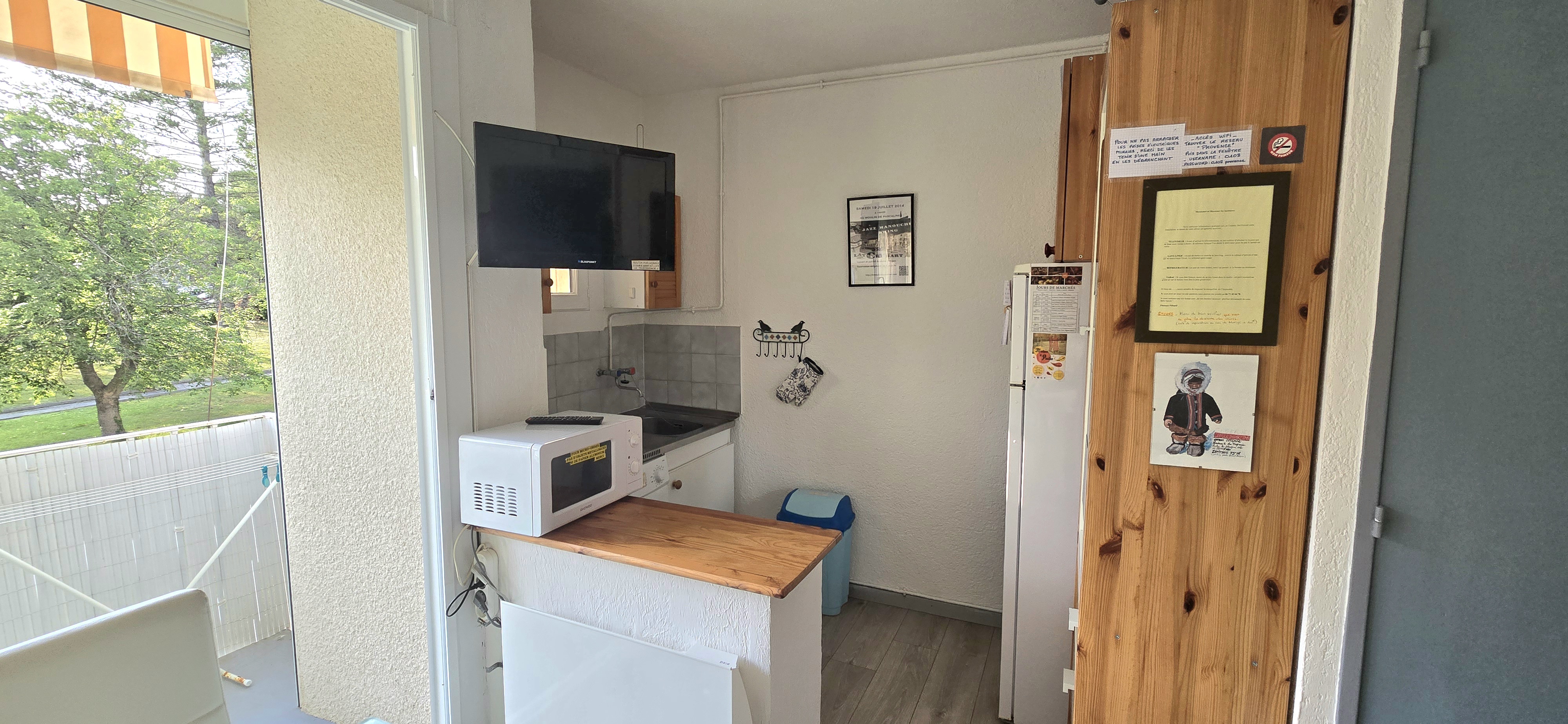 Studio avec balcon - Gréoux les Bains - Réf. 439 - Photo 3